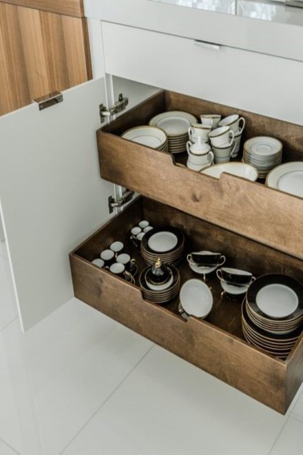 Poubelle pour tiroir de salle de bain - Accessoires cuisines