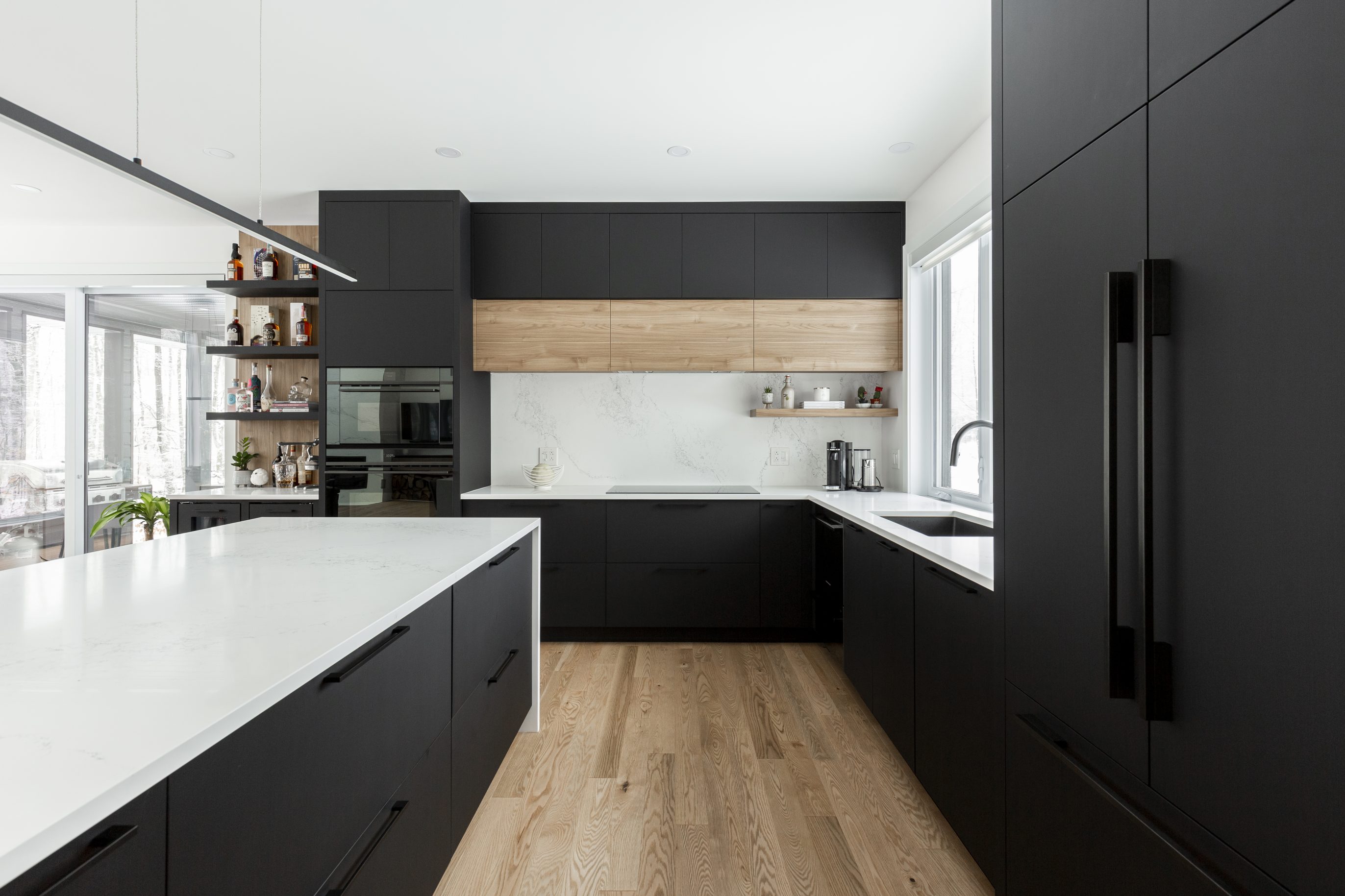 Embracing Elegance: The Timeless Allure of Modern Matte Black Kitchen  Cabinets, by Parlunbuildings